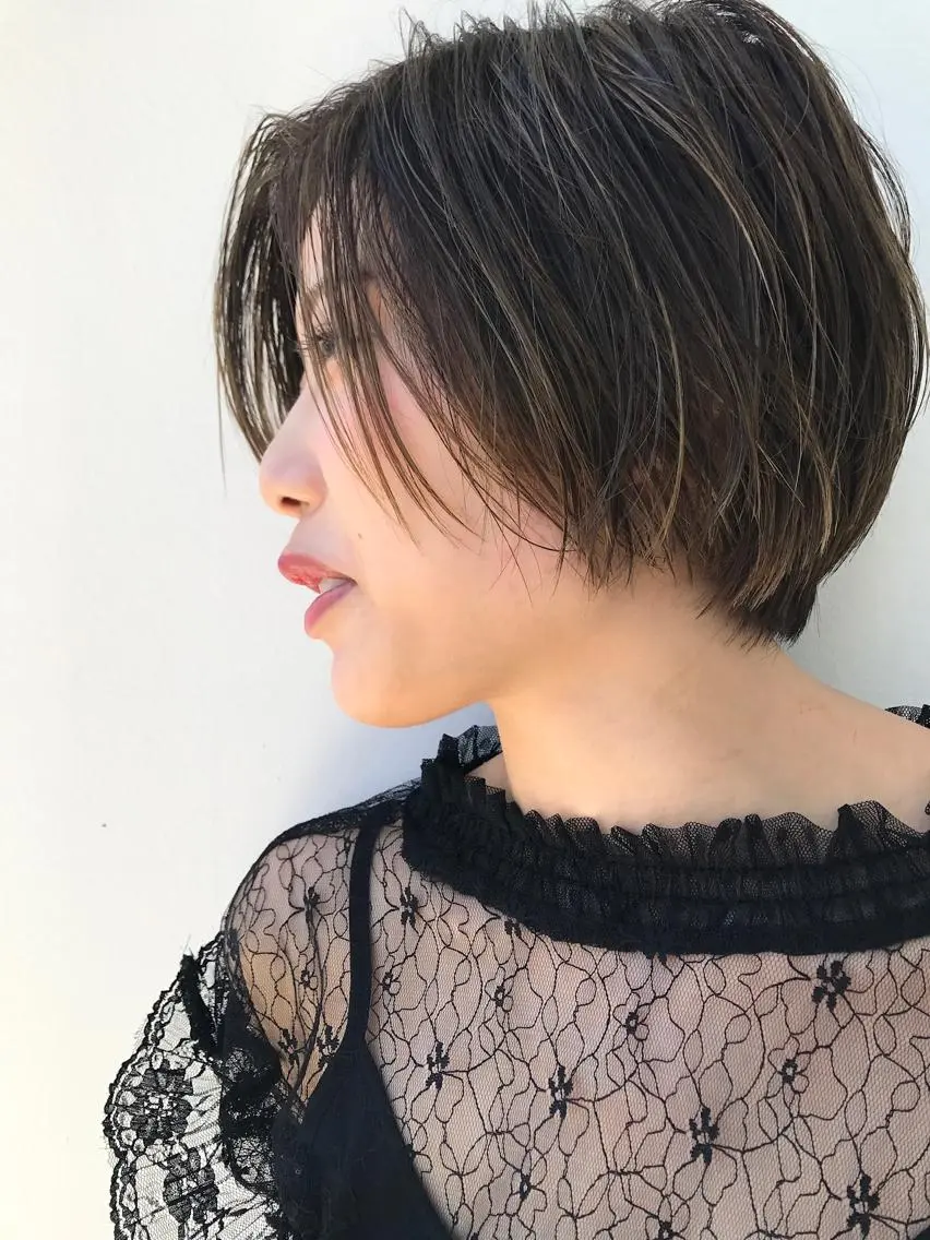ショート カラー 福村 拓也のヘアスタイル