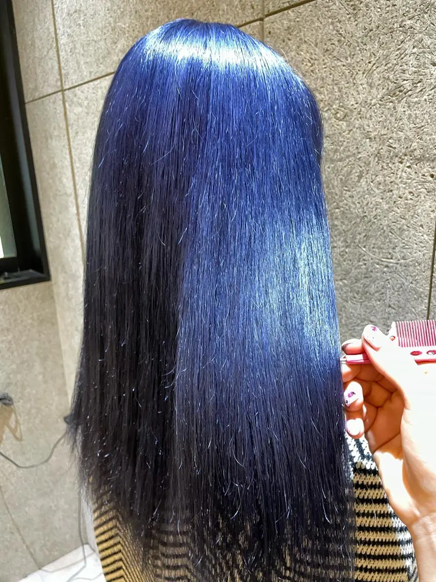 カラー 💘韓国レイヤー上 品カラーruru💘のヘアスタイル