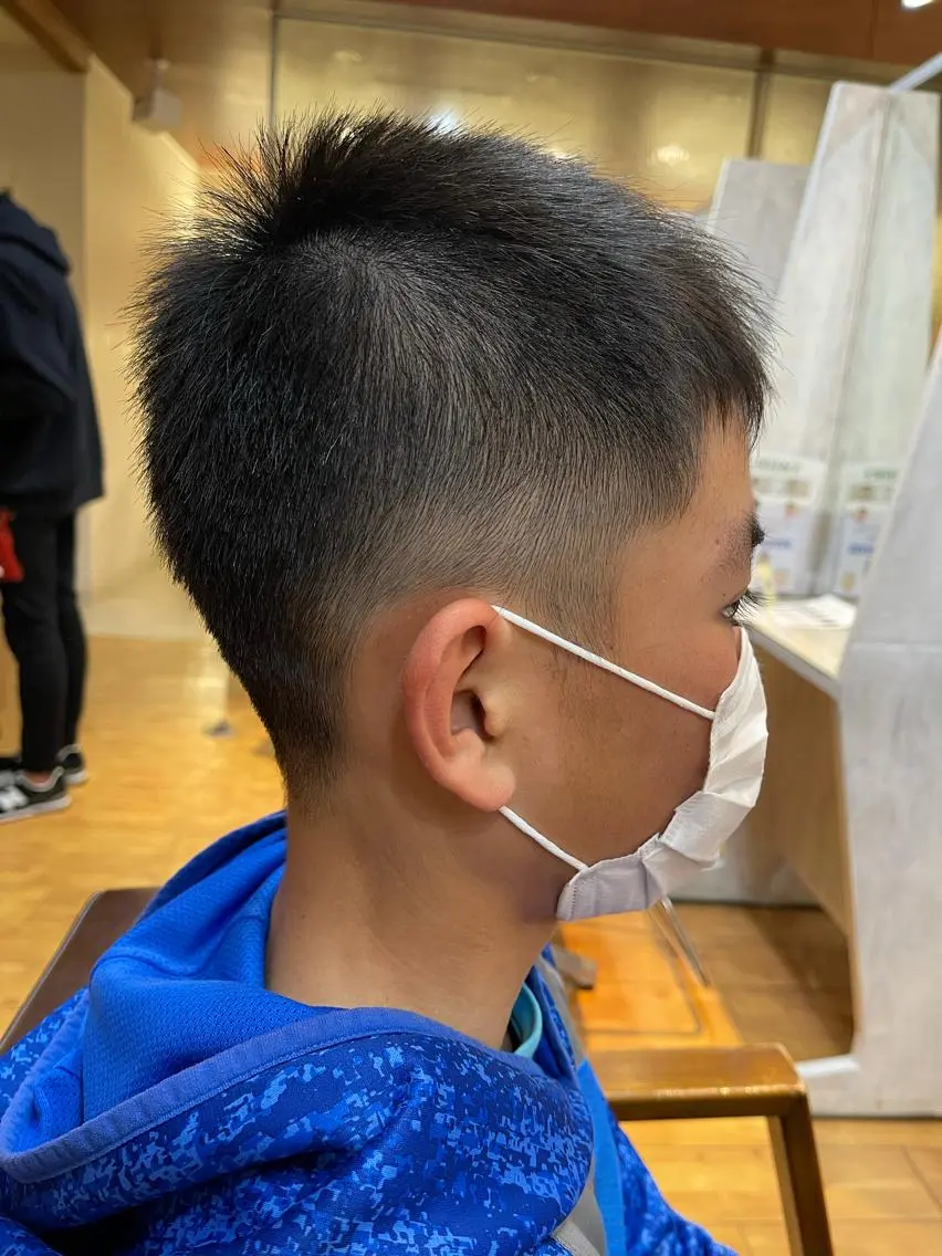 ショート 梶谷 和希のヘアスタイル