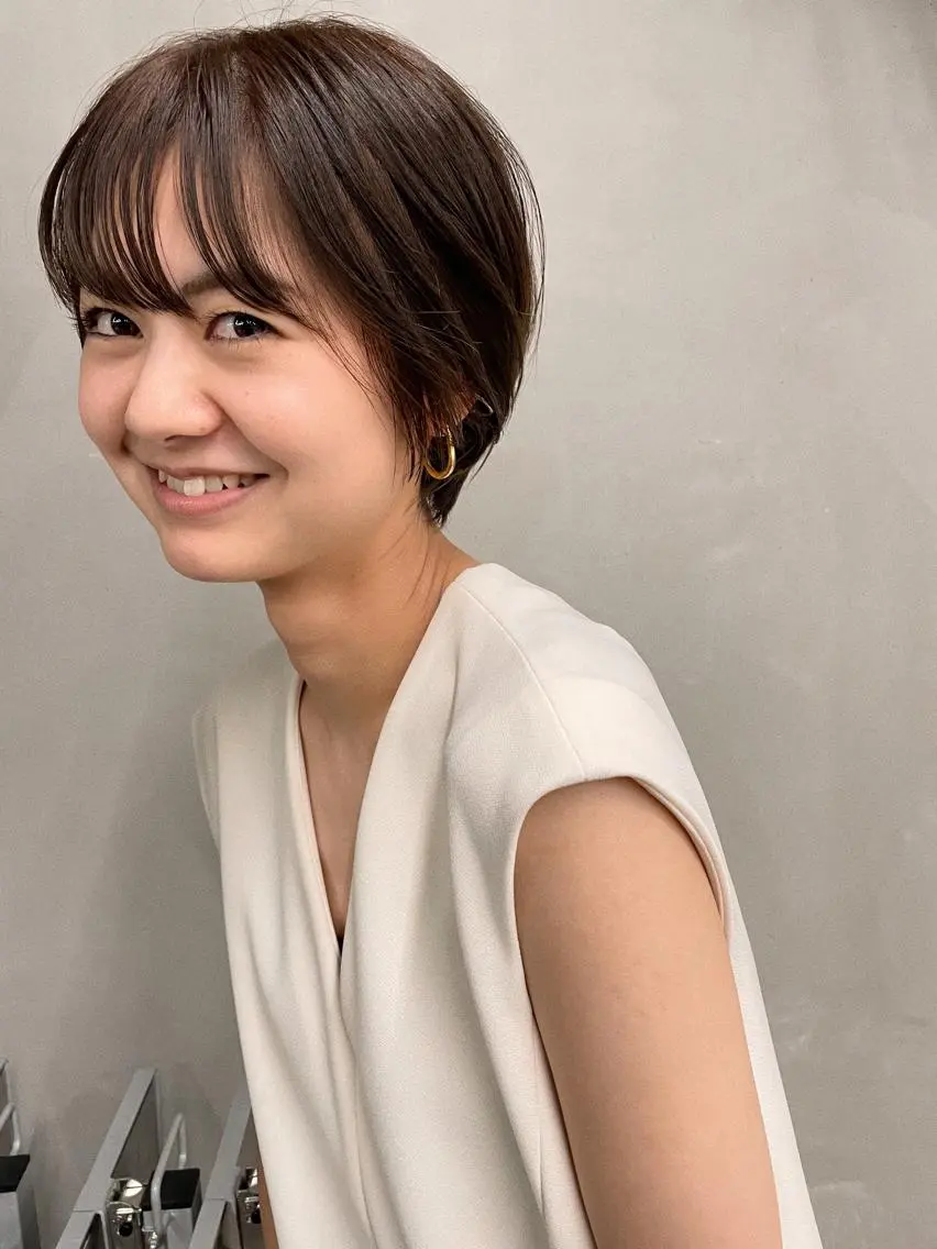 ショート カラー ショートヘア センスをお届けします 大谷将生infpのヘアスタイル
