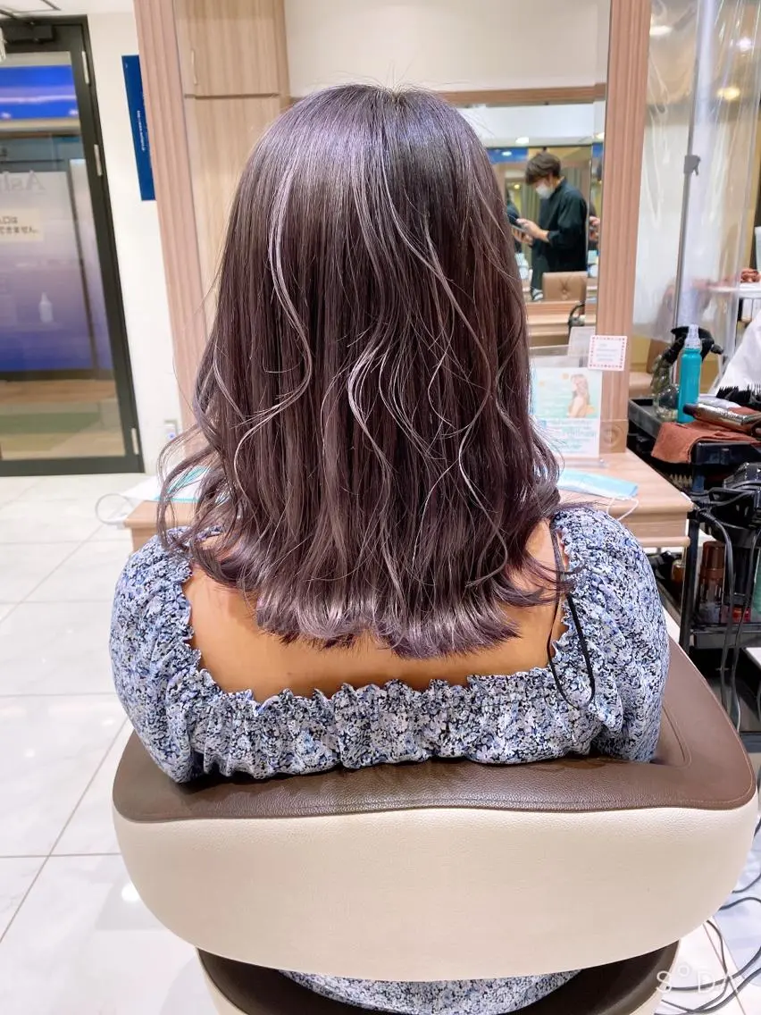 セミロング カラー メンズカット ✂️あいのヘアスタイル