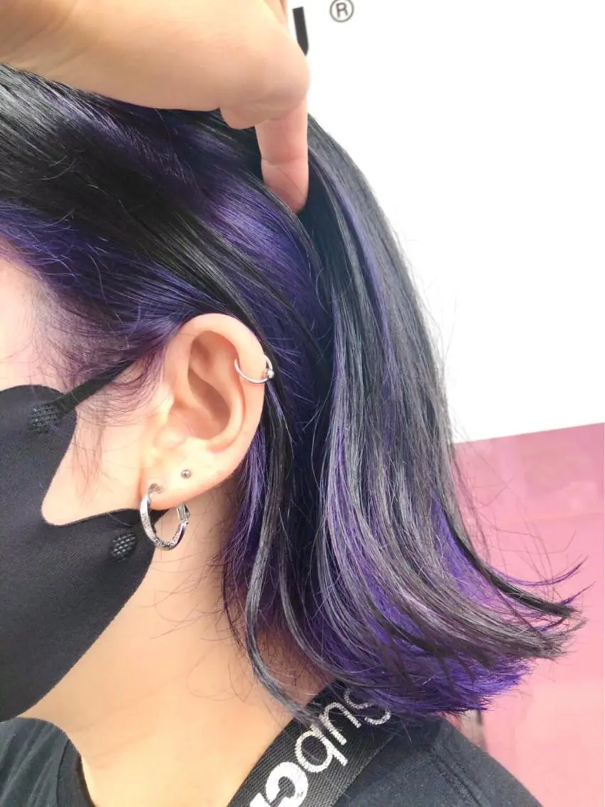 ミディアム カラー 💈メンズカット パーマ💈耕世のヘアスタイル