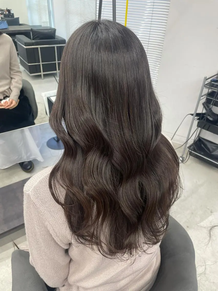 ロング カラー ヘアカラー 💗韓国ヘア/髪質改 善💗若菜あいこのヘアスタイル