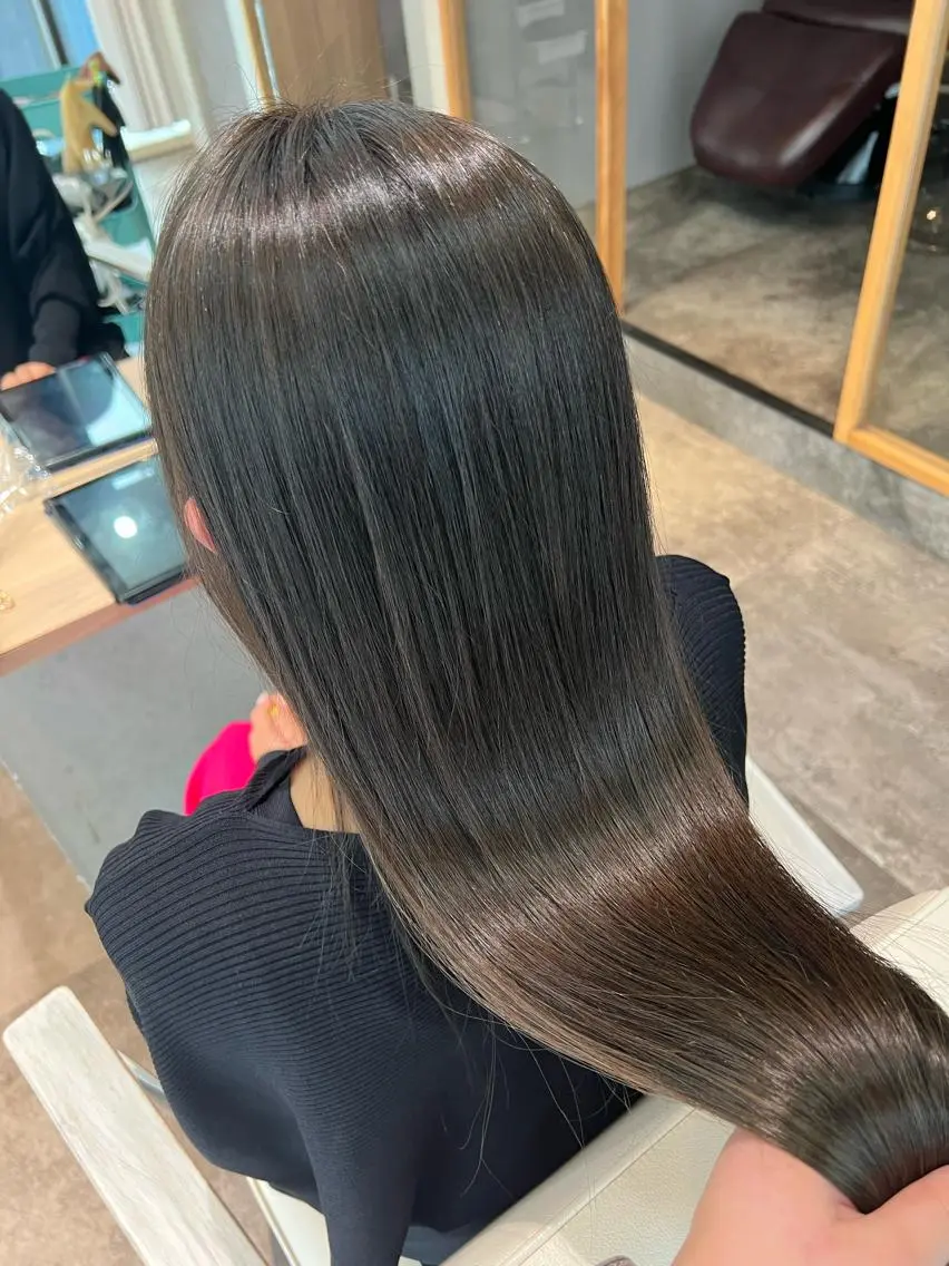 ロング カラー ヘアアレンジ 髪質改善 トリートメント カット トリートメント ヘアセット 髪質改善カラー/艶髪 LISAのヘアスタイル