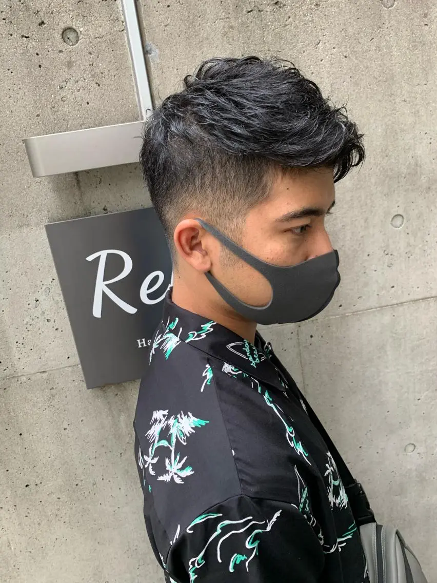 ショート メンズ カット レイヤーカット 西村あきやのヘアスタイル