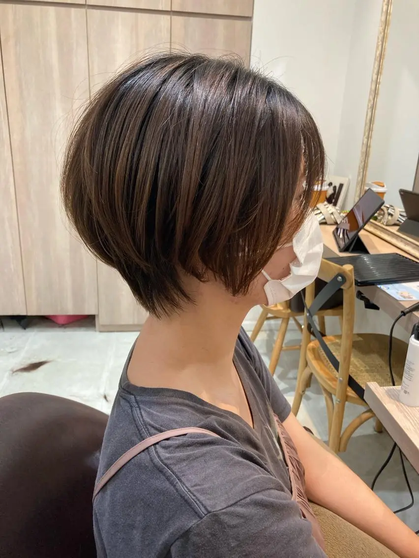 ショート 中江 翔のヘアスタイル