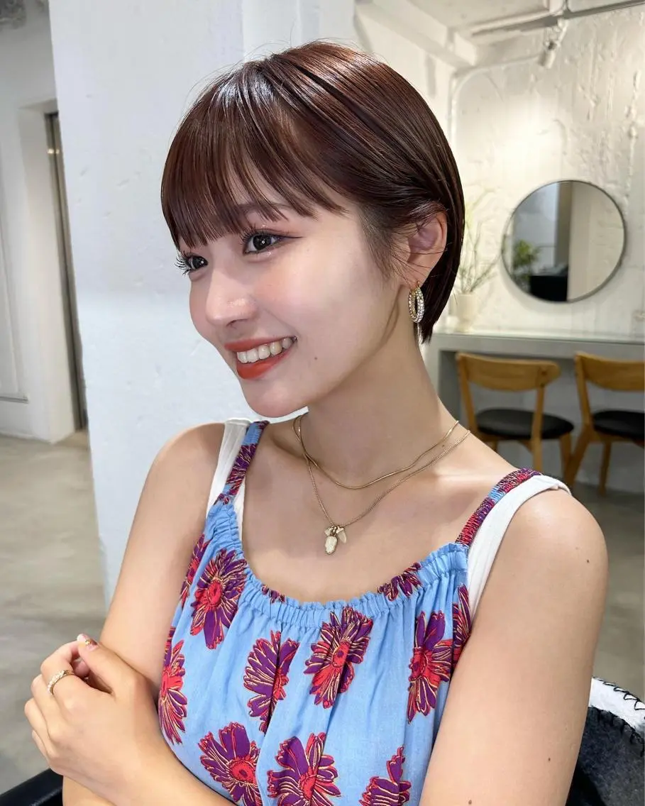 ショート ショートヘア ❤️ショートカット ・顔周りカット❤️のヘアスタイル