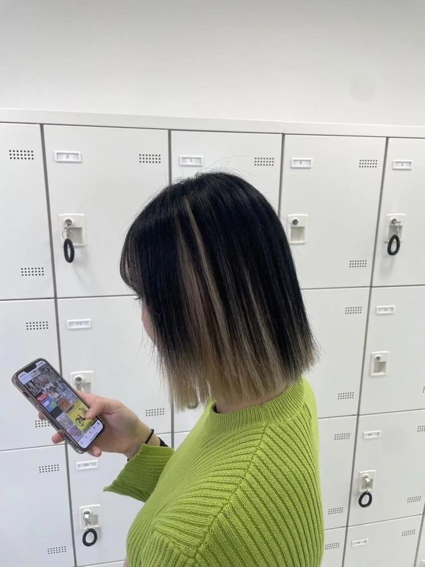カラー 大人っぽ韓国ヘア🤍 yuma🐈‍⬛のヘアスタイル
