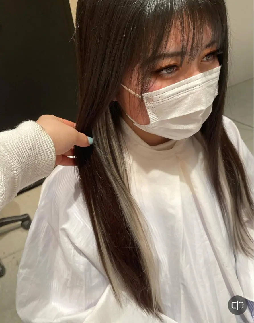 ミディアム カラー ヘアアレンジ 寺西 恵🪡🤍のヘアスタイル