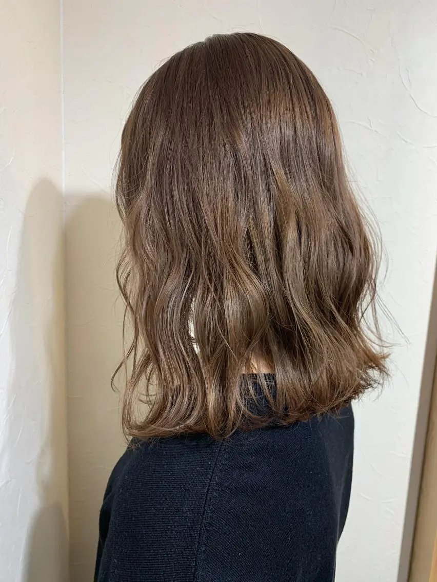 ミディアム カラー 💫大宮美容師💫 azusaのヘアスタイル