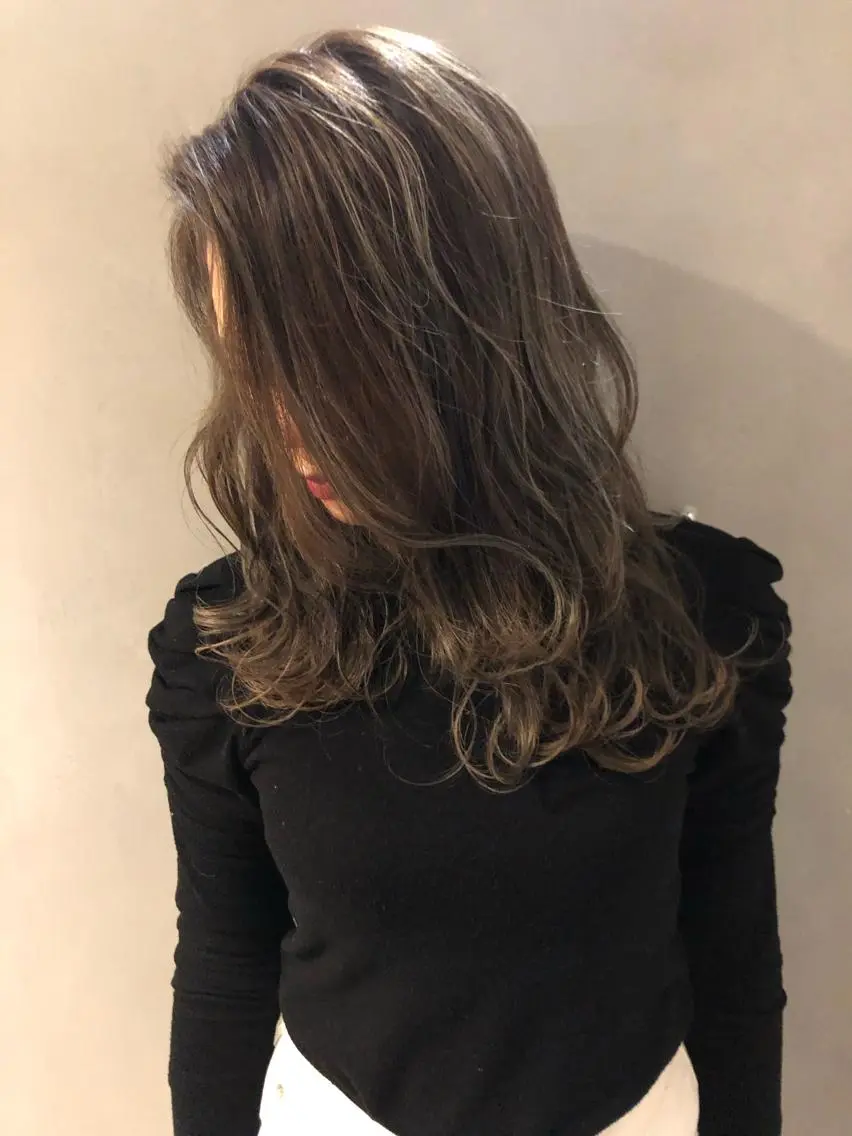 ロング カラー ヘアカラー トリートメント 🧡ショートの達人 🧡SHOのヘアスタイル