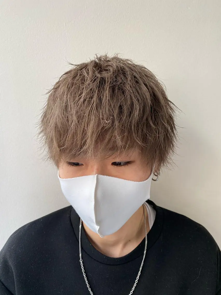 メンズ マッシュ 刈り上げ Luce 杉本のヘアスタイル