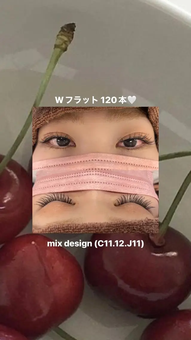 マツエク・マツパ As nail sakuraのマツエク・マツパデザイン