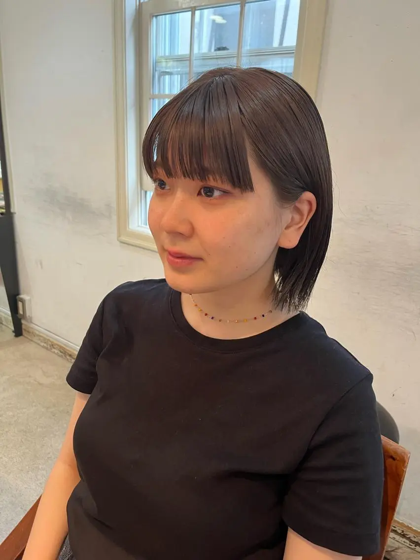 ショート カラー eri kinjoのヘアスタイル