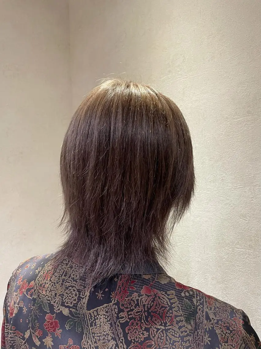 カラー 池田 歩佳のヘアスタイル