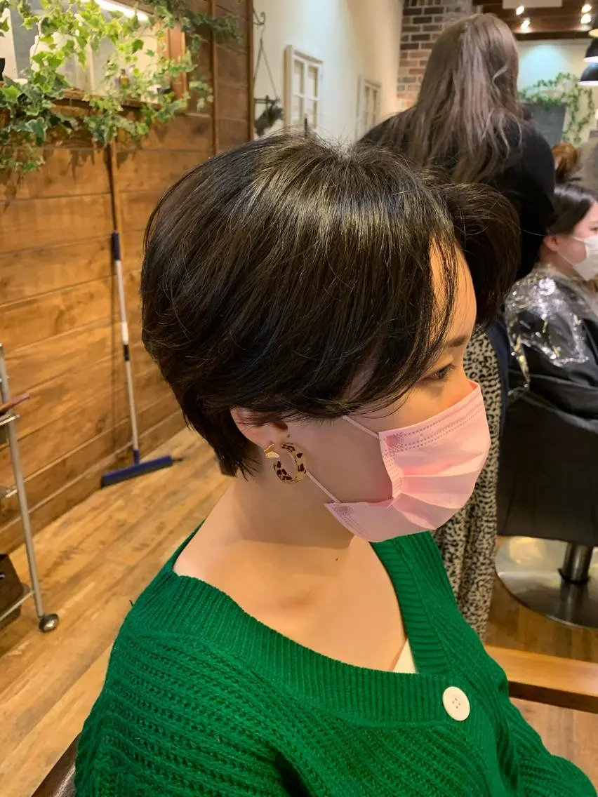 ショート ハンサムショート ショートヘア LITTLE _KATOのヘアスタイル