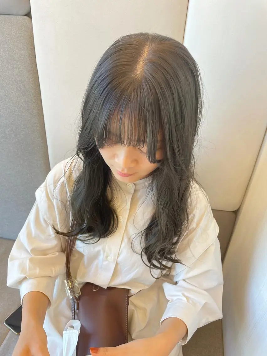 ロング カラー ヘアアレンジ カット ヘアカラー トリートメント ヘアセット 🍃柔らか透け髪 /表参道/瑞希🍃のヘアスタイル