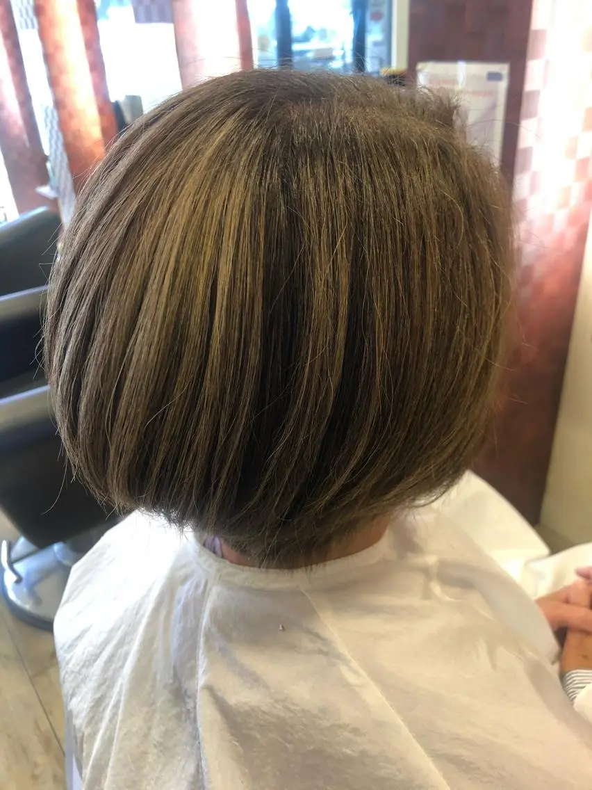 ショート アッシュ 織田 英之のヘアスタイル