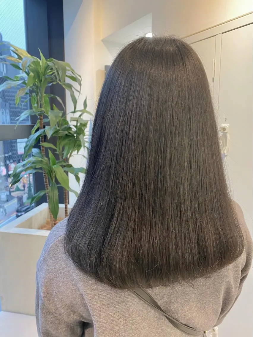 ミディアム ヘアカラー ♡可愛い艶髪特化♡ 艶髪先生のヘアスタイル