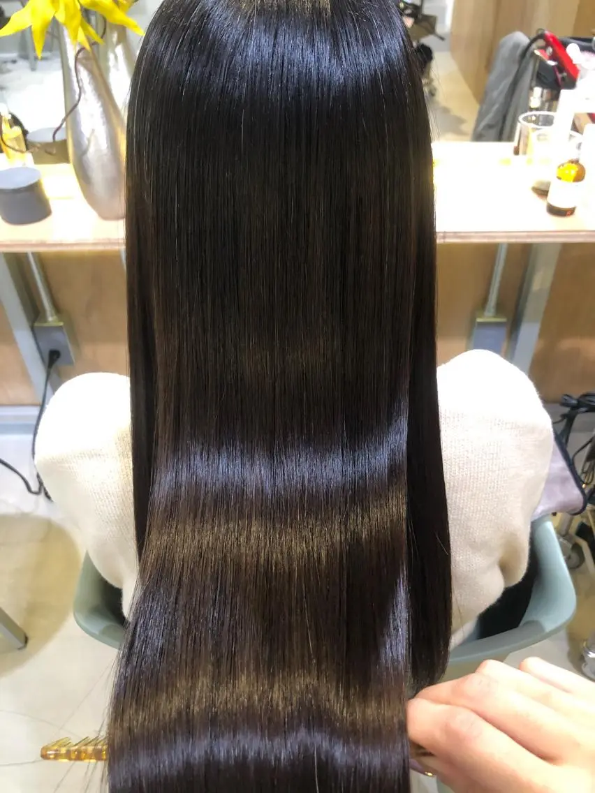 ロング 青木 ありさのヘアスタイル
