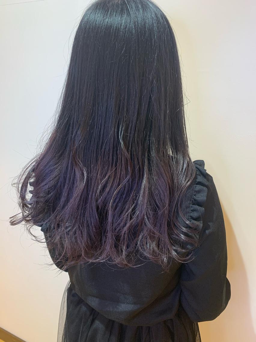 ロング カラー 齊藤 衣梨佳のヘアスタイル