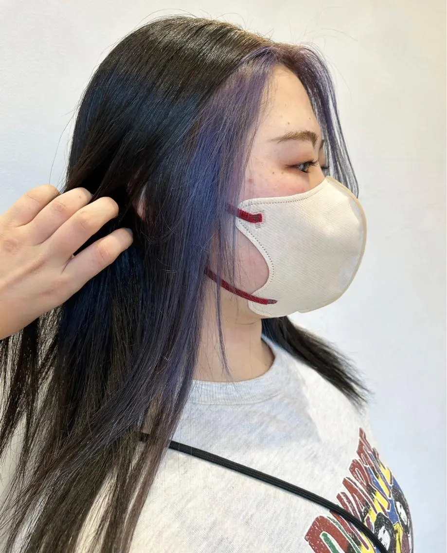 ロング ゆうき あすかのヘアスタイル