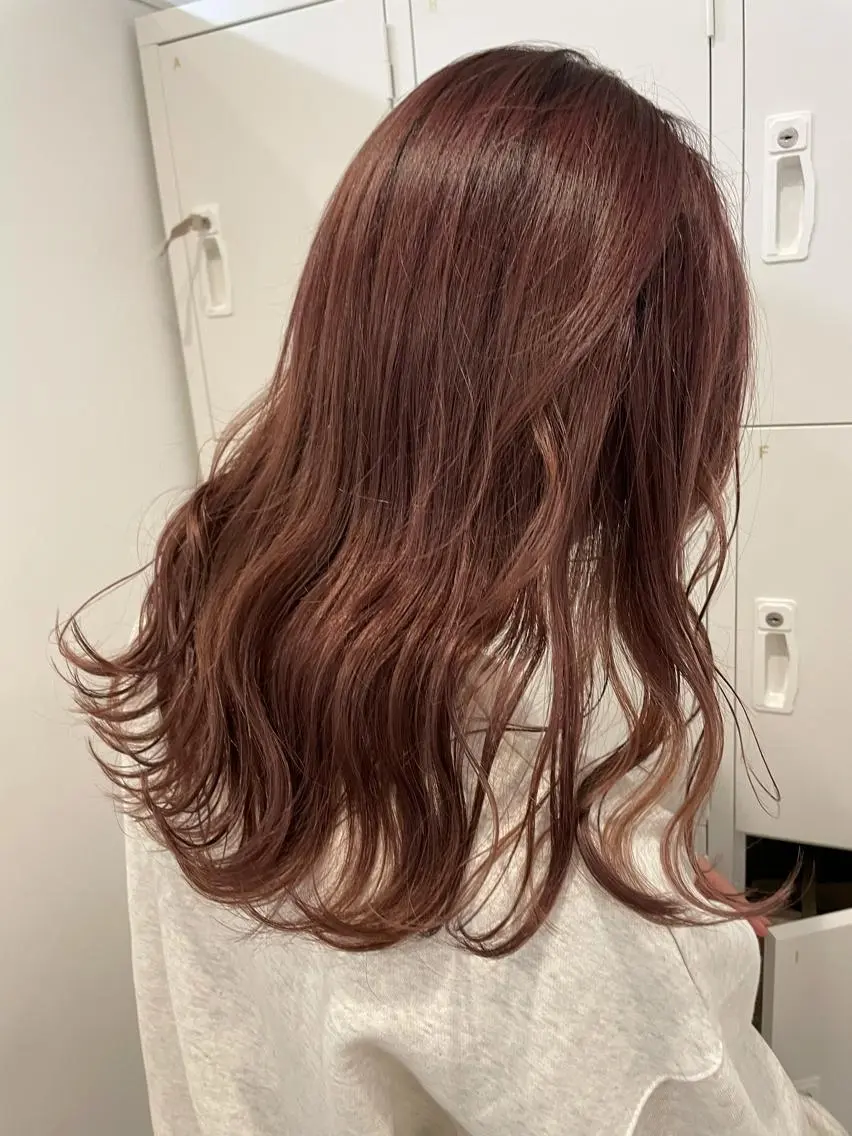 カラー カット ヘアカラー トリートメント 大迫 江梨のヘアスタイル