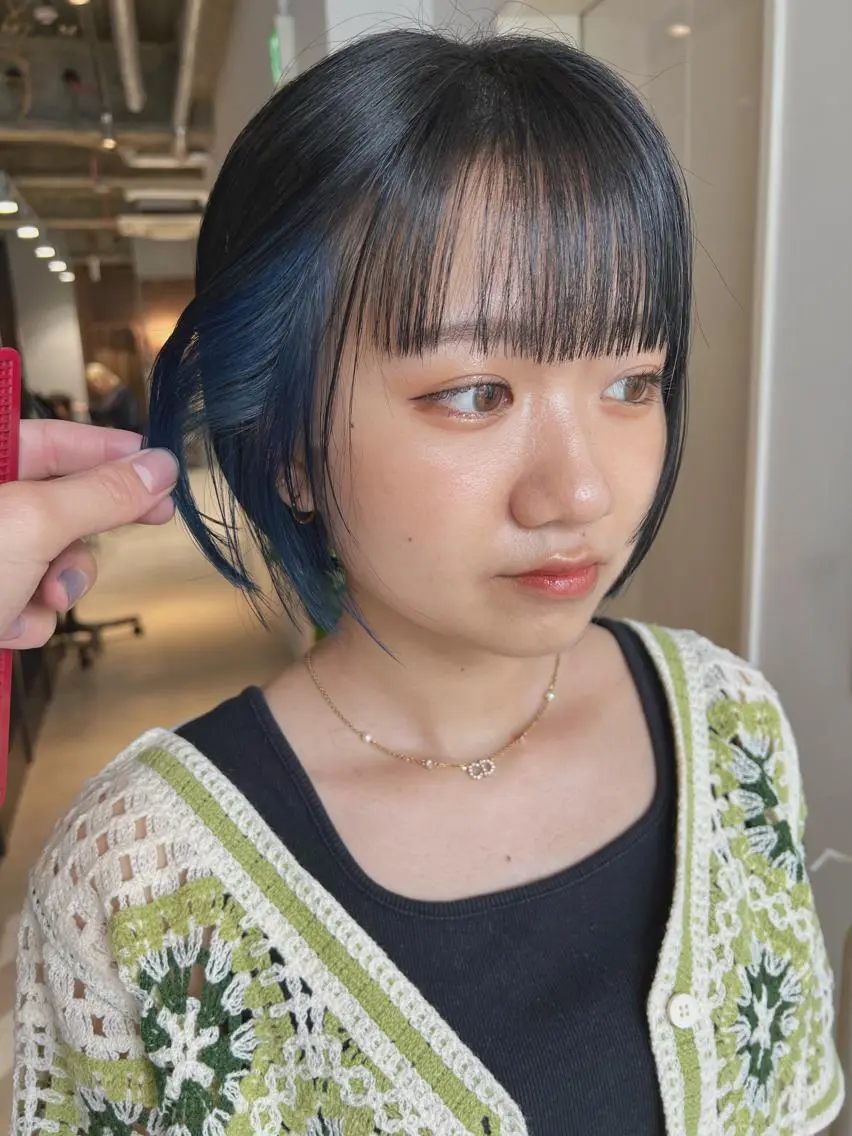 ミディアム 大澤 叶方のヘアスタイル