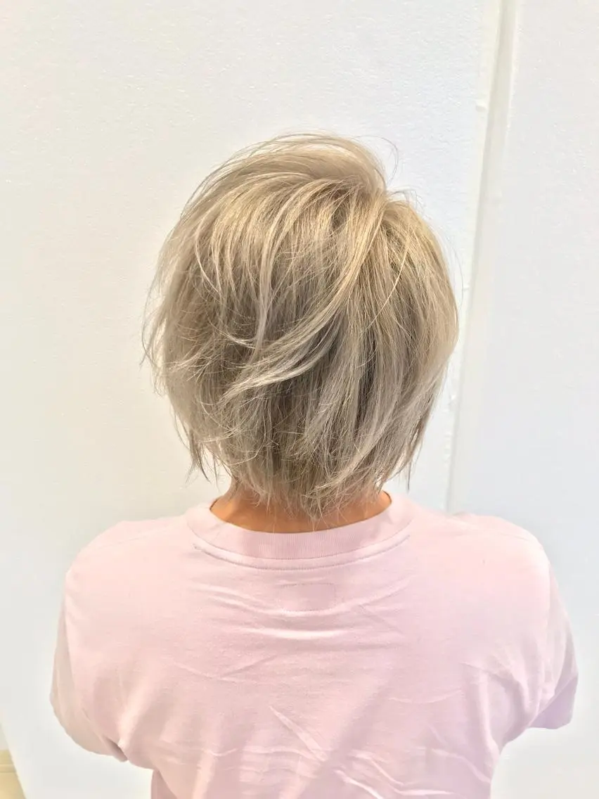 ミディアム カラー ヘアカラー 髪質改善カラーリスト /根本雄貴のヘアスタイル