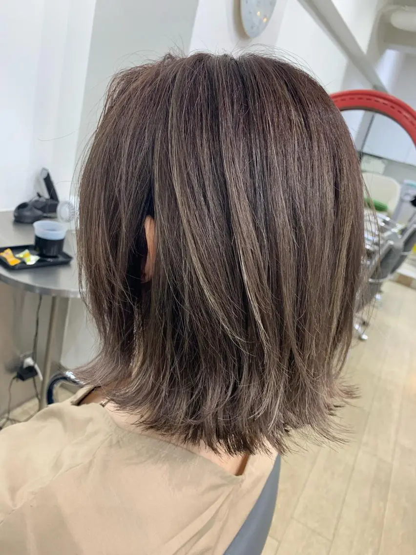 ショート カラー ヘアカラー トリートメント Reb_keiji 👑小倉圭司のヘアスタイル