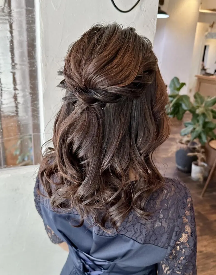 ヘアアレンジ ヘアセット Babylone hair&makeのヘアスタイル