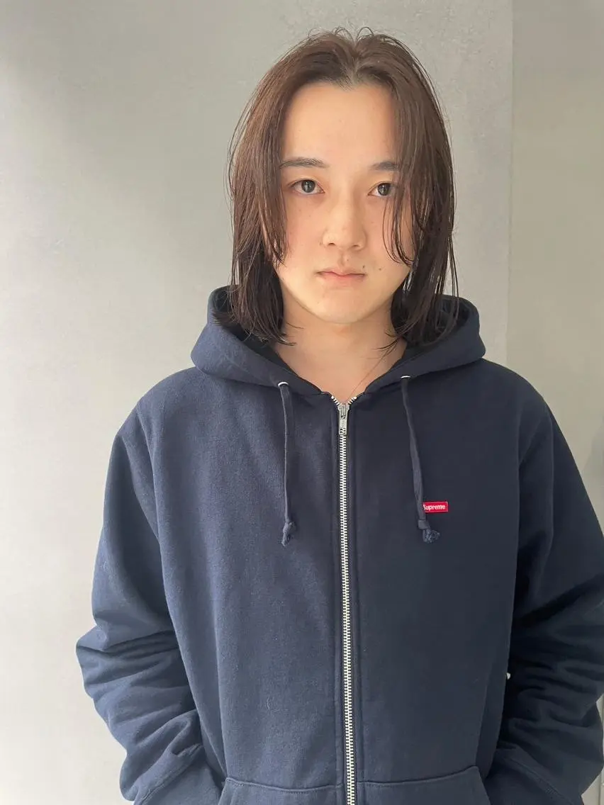 ショート メンズ メンズバレイヤージュ メンズブリーチ メンズハイライト メンズパーマ アッシュ カット ヘアカラー CEINEloq 学芸大学のヘアスタイル