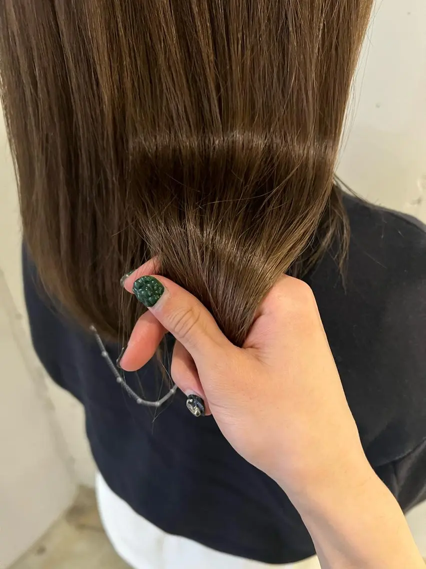 セミロング カラー ヘアカラー トリートメント ヘッドスパ カラースペシャリスト しょう🧑🏼‍🎨のヘアスタイル