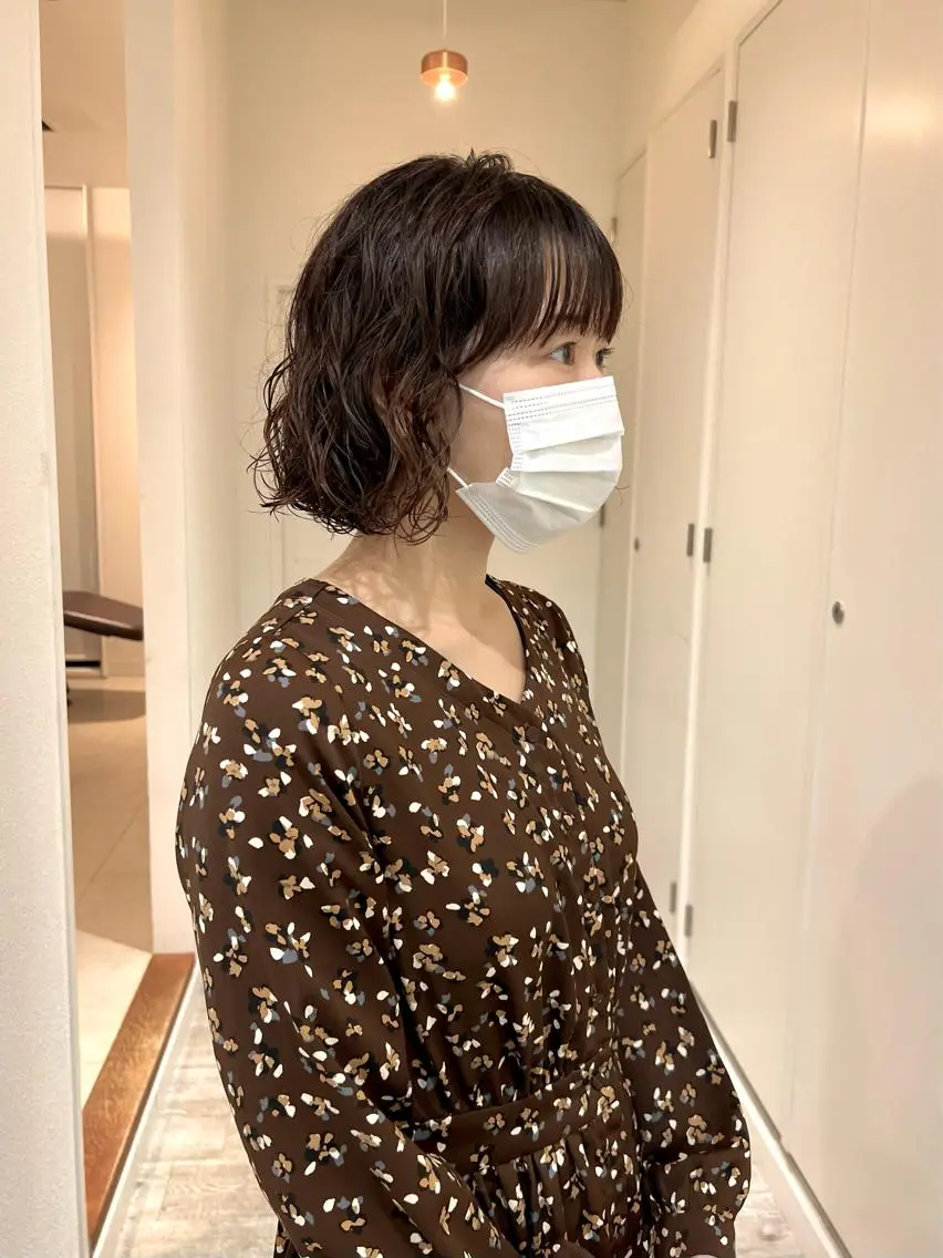 ショート パーマ ショート& パーマ　坂本のヘアスタイル