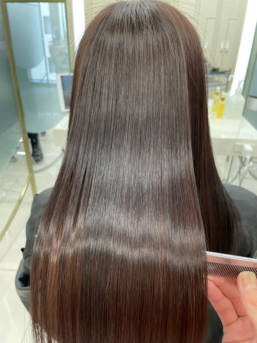 ロング トリートメント 透明感カラー/ 髪質改善/kuroのヘアスタイル