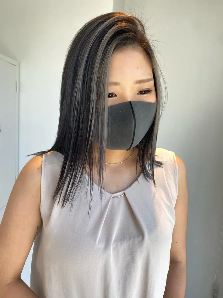 ミディアム ヘアカラー トリートメント 【代表】 辻龍樹のヘアスタイル