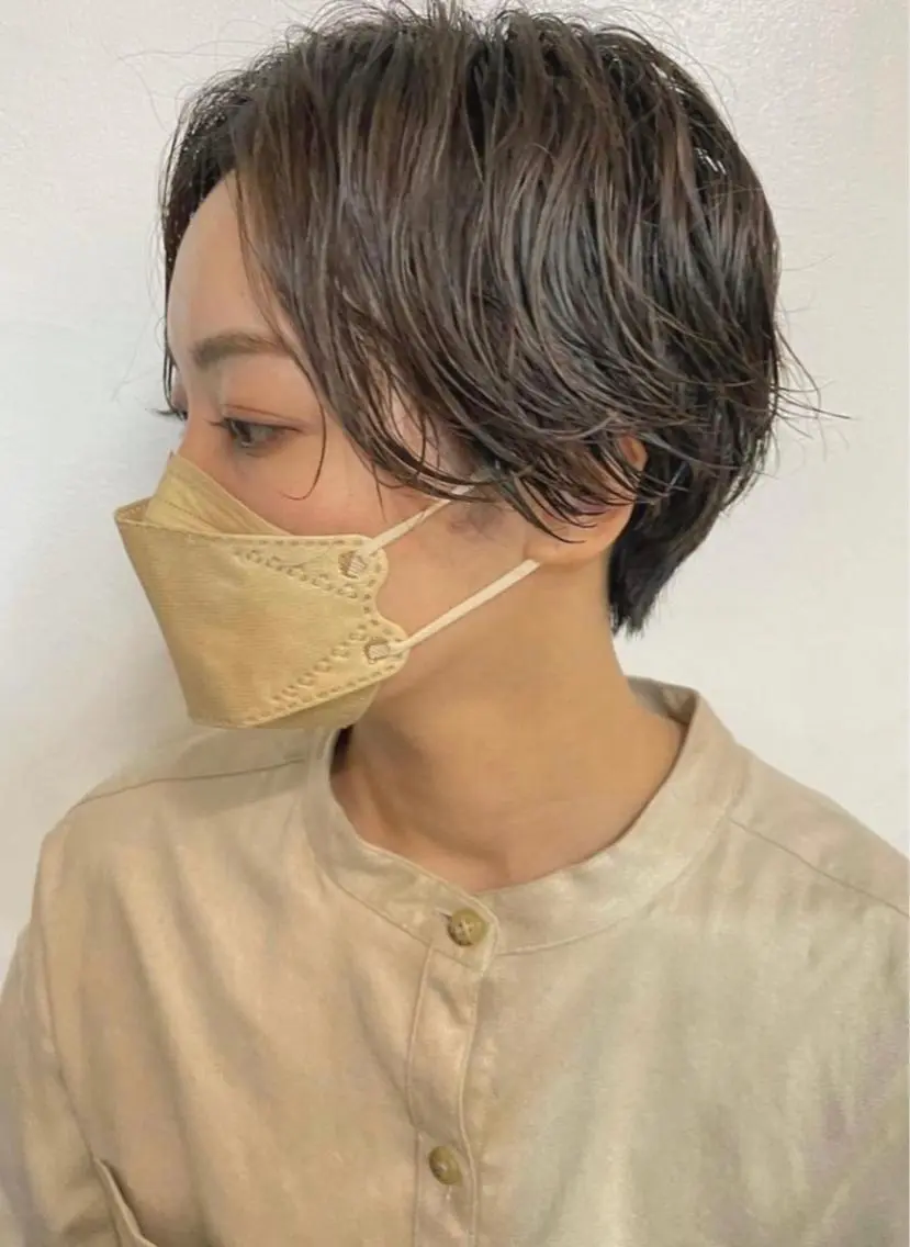 ショート ハンサムショート ショートヘア 岡田 駿也のヘアスタイル