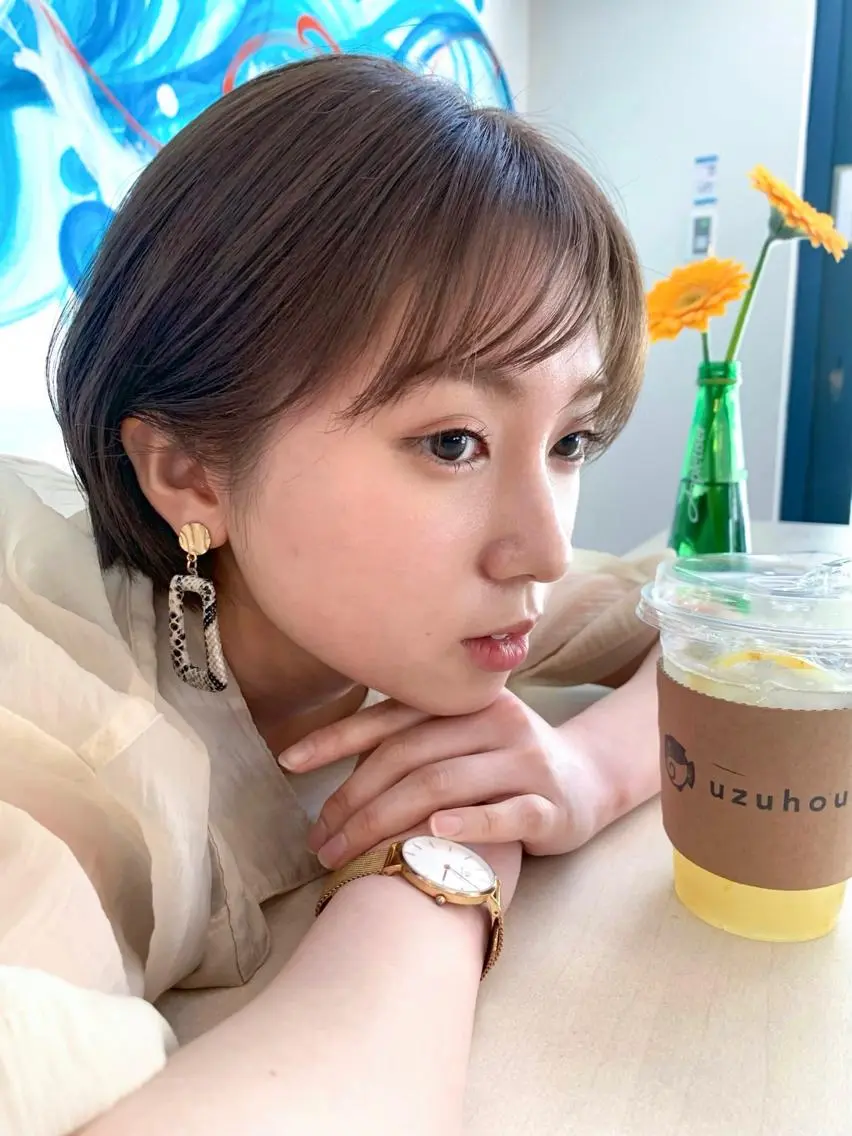 ショート カラー カット トリートメント 🌈miu miu hair✂️💕のヘアスタイル