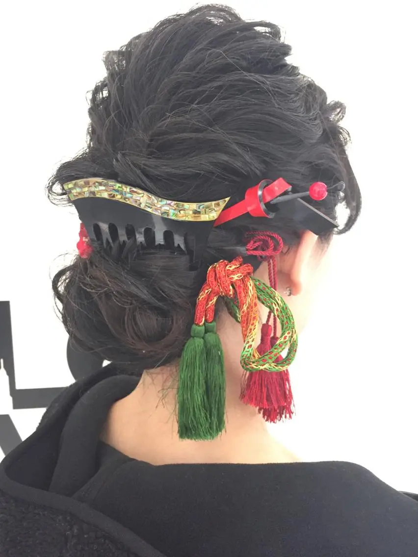 セミロング ヘアセット ✂️小顔カット✂️ 山本有紀のヘアスタイル