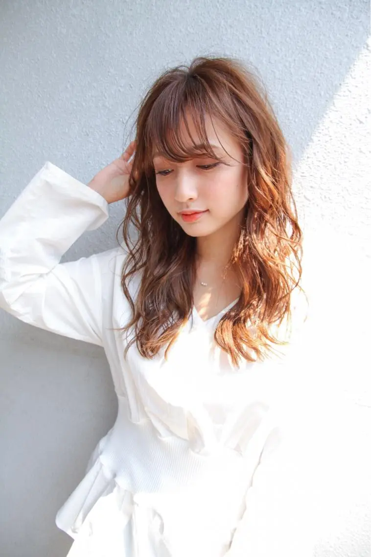 セミロング カラー ブリーチ ダブルカラー 【1日2名様限定】 AFLOAT白川雄副のヘアスタイル