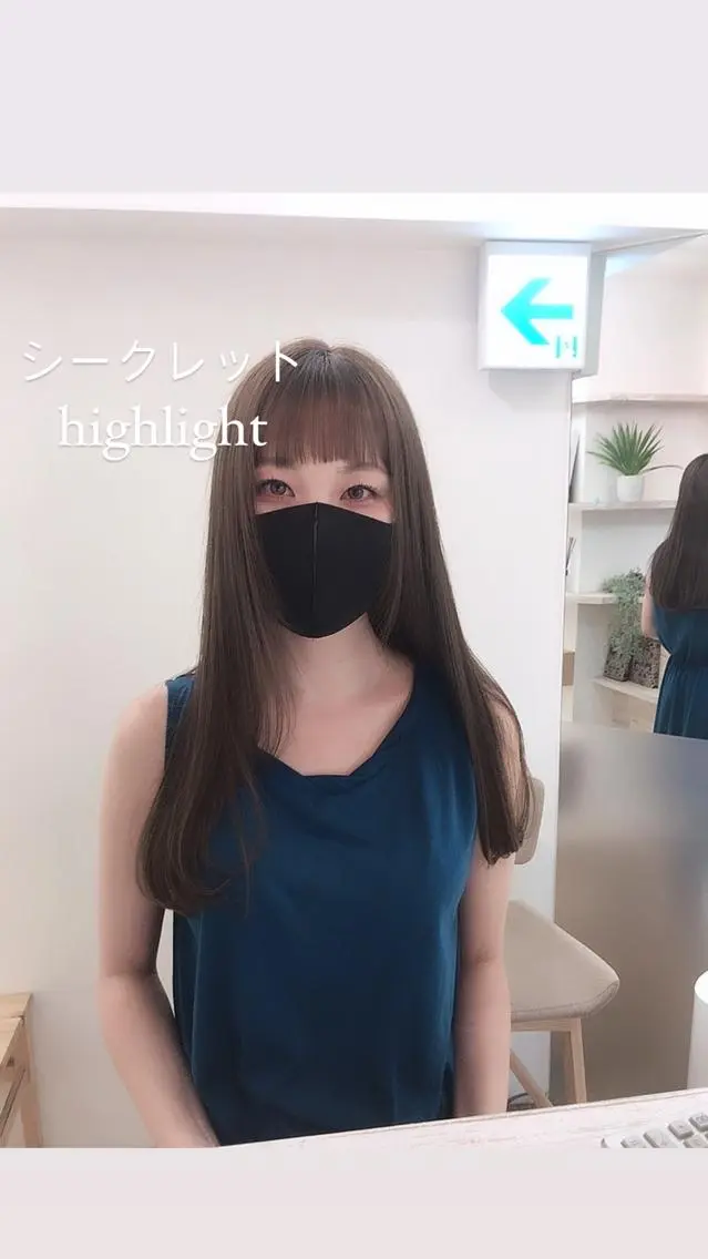 ロング ヘアカラー 美髪特化韓国へア ❤︎nanami❤︎のヘアスタイル