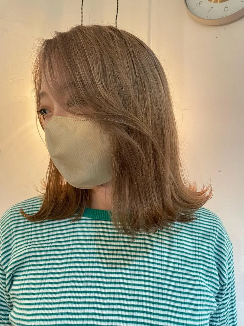 カラー ヘアカラー 京都美容師 塩のヘアスタイル