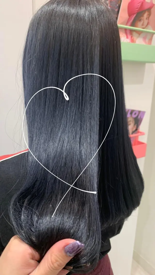 セミロング カラー ブリーチ ダブルカラー グラデーションカラー グレージュ インナーカラー 新宿駅近♡個室 ♡関口三都季🌜のヘアスタイル