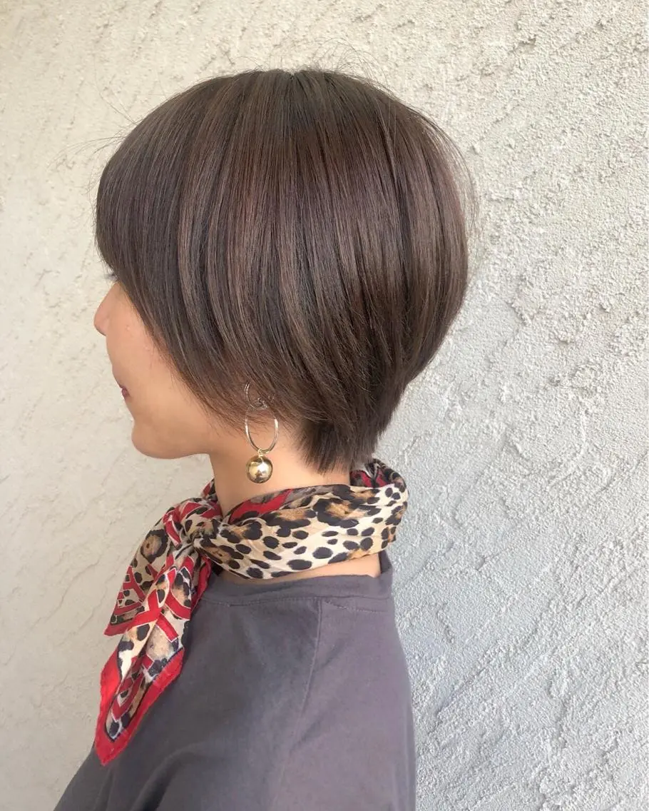 ショート ハンサムショート ショートヘア ストカール✨ デジタルパーマ✨植松のヘアスタイル