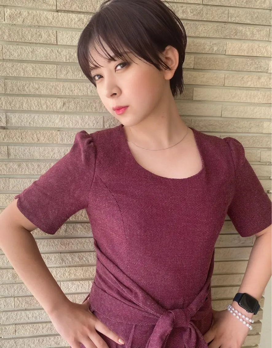 ショート カラー イルミナカラー カット ヘアカラー grand juteのヘアスタイル