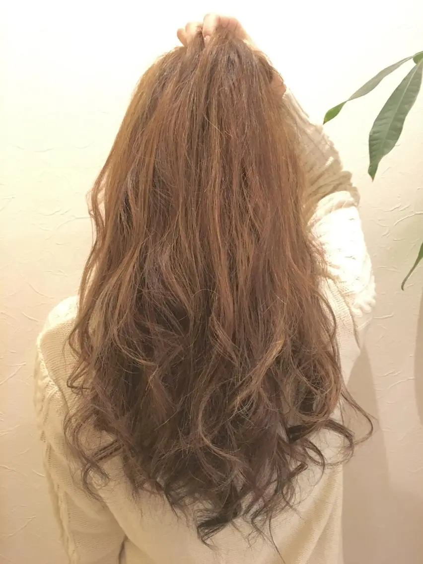 ショート ミディアム セミロング ロング カラー ヘアアレンジ IVY villa Suzu.のヘアスタイル