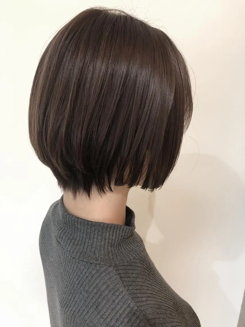 ショート アッシュ ボブ エクステ 外国人風カラー ハイライト カット ヘアカラー 夜23時まで予約🉑 reverieあきらのヘアスタイル