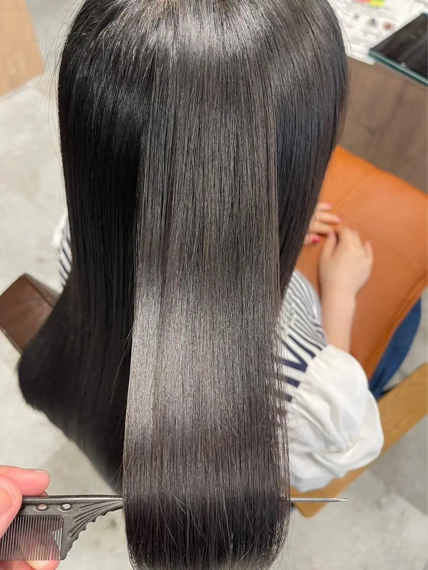 ロング トレンド韓国レイヤー 🇰🇷のんのヘアスタイル