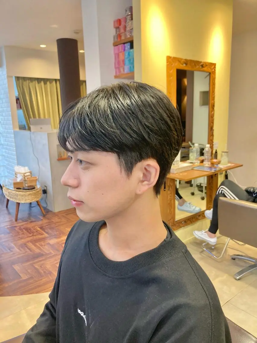 パーマ メンズ ダウンパーマ メンズパーマ カットが上手い 💇‍♂🌸サク🌸のヘアスタイル