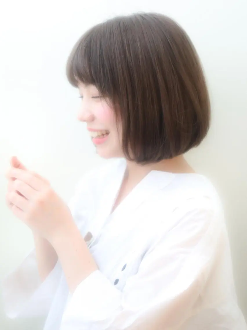 ミディアム カラー レイヤーカット✂️ 横浜No1♡下鳥翔子のヘアスタイル